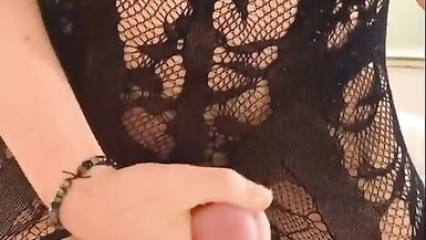 Cute Sissy Rides Her Dildo to an Intense Finish - 3 image