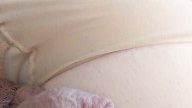 Cindy Bitch Sissygasm & Gorgeous Pre-cum in Tights - 7 image