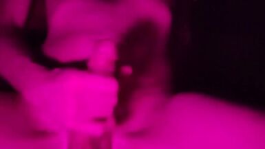 Bangin on my dildo in my van