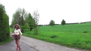 Public Wanking On A Windy Day - 5 image