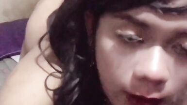 Crossdresser Fuck with Grandpa Till Cumshot - 11 image