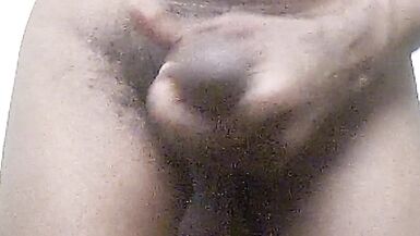 Juicy black cock BBC jack off session - 10 image