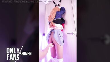 Tied Up and Vibrator Oshi no Ko Ruby cosplayer, hentai japanese shemale cosplay 12 - 9 image