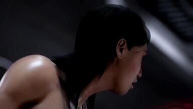 Rigid3d D3d Super Hero Workout Futa V and Meredith Stout Destroying a Delicious Cum-thirsty Whore - 4 image