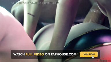 Rigid3d D3d Super Hero Workout Futa V and Meredith Stout Destroying a Delicious Cum-thirsty Whore - 9 image