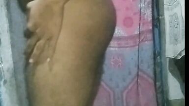 Small dick sissy trying out new dress - 8 image