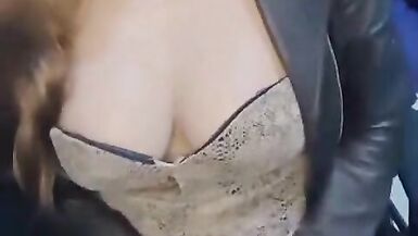 Give me a little tug before I go out to the party - 5 image