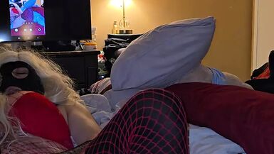 Sisy play with a bubble she's very hot and very sexy she's love to everyone see the she's ass hole - 1 image