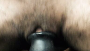 Fucking my new ftm stroker with my big pierced clit - 10 image