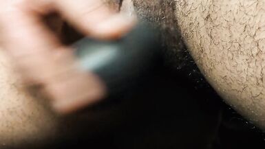 Fucking my new ftm stroker with my big pierced clit - 12 image