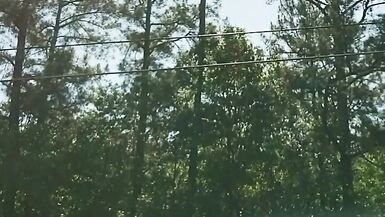 Outside in pantyhose leotard miniskirt neighborhood walk. - 5 image