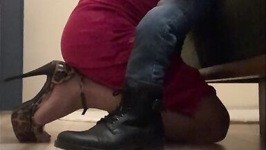 My neighbor's stepson cums in my mouth - 14 image