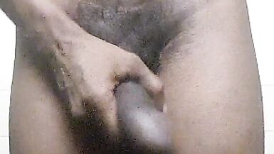 Pretty juicy thick BBC tight bootyhole gripping spreading ass cheeks - 3 image