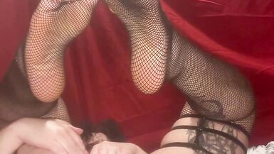 Up Close: Solo Ftm Masturbation with Sex Toys - 13 image