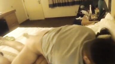 Skinny ts gets rough anal fucked and creampied - 3 image