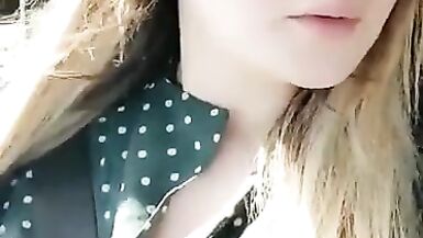 Blonde gurl flash . Who is she ??? - 10 image