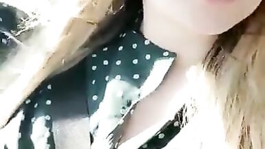 Blonde gurl flash . Who is she ??? - 11 image