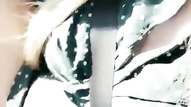 Blonde gurl flash . Who is she ??? - 12 image