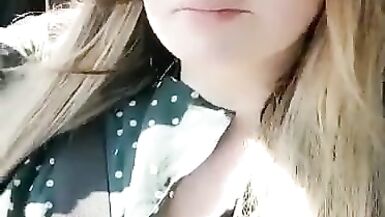 Blonde gurl flash . Who is she ??? - 5 image