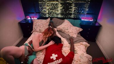 TS Lifeguard Cucks her man for BBC - 1 image