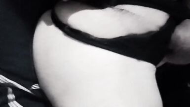 I'm in a sexy bodysuit and stockings