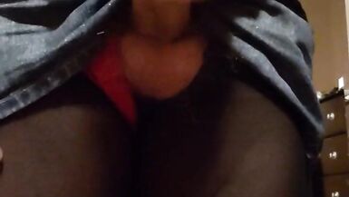 Cd, masturbate my big cock and huge 2 week cum. - 3 image