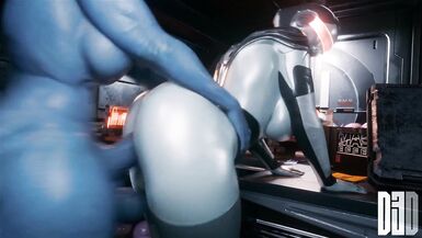 D3d Hot Curvy Ass Takes Hard Doggy Style - Intense Anal Ending in a Creamy Explosion - 3 image