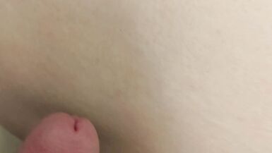 MtF Asian redhead shemale cum dump with a fan from Grindr deepthroat and raw bareback anal creampie in public - 10 image