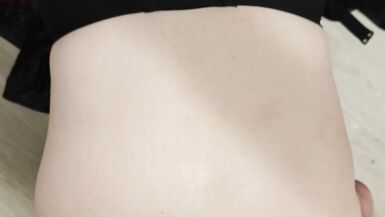 MtF Asian redhead shemale cum dump with a fan from Grindr deepthroat and raw bareback anal creampie in public - 14 image