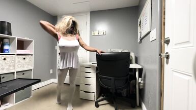 Hot Crossdresser Huge Cock Teasing Big Tits - 3 image