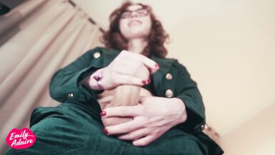 Jerking off Before Going Out! Hopefully I Can Avoid Cum Stains on My Outfit... - 11 image