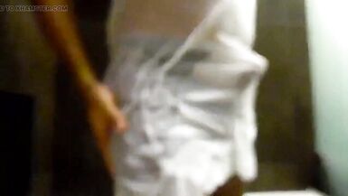 Having Fun in the Shower Dressed in Lingerie - 15 image