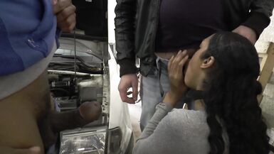 The Pretty Trans Straight From the Islands Gets Fucked Without Limits! - 3 image