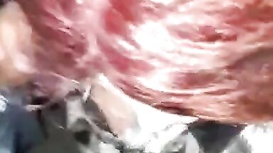 Crossdresser in Adult video booth - 15 image