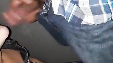 Crossdresser in Adult video booth - 7 image