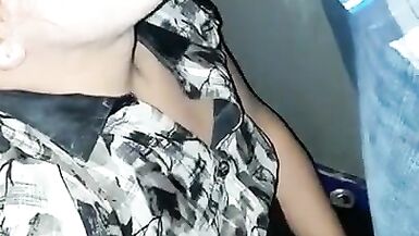 Crossdresser in Adult video booth - 9 image