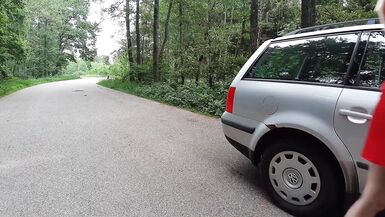 Want Masturbate Blindfolded on the Street - 7 image