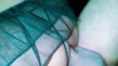 Old tranny bouncing on delicious cock, yummy anal, riding cock with my coworker's inexperienced stepson - 14 image