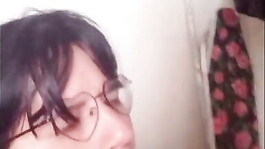 I put my cum on his little trans cock - 10 image