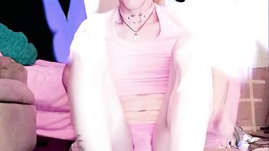 Femboy yoga and strip - 1 image