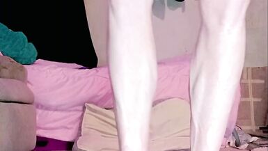 Femboy yoga and strip - 13 image