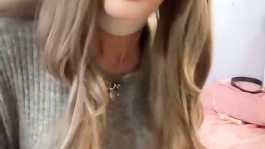 Teasing in My Soft and Shiny Black Pantyhose! - 4 image