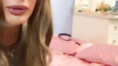 Teasing in My Soft and Shiny Black Pantyhose! - 5 image