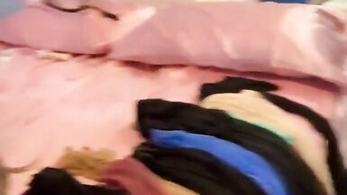 Teasing in My Soft and Shiny Black Pantyhose! - 7 image