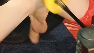 Holestrech on fucking machine - 3 image