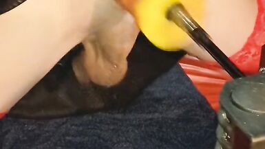 Holestrech on fucking machine - 6 image