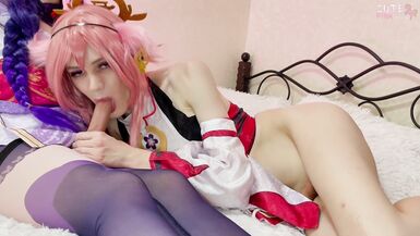 My girlfriend turned me into her trans wife - cosplay - 5 image