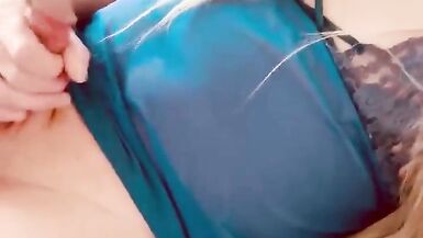 Lucy Summers - Talking Dirty Wanking Shecock with a Big Load of Cum - 3 image