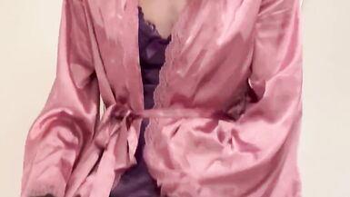 Jess Silk Rides Her Dildo - 2 image