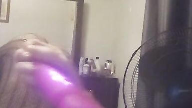 Mellissa cums all over her new dress